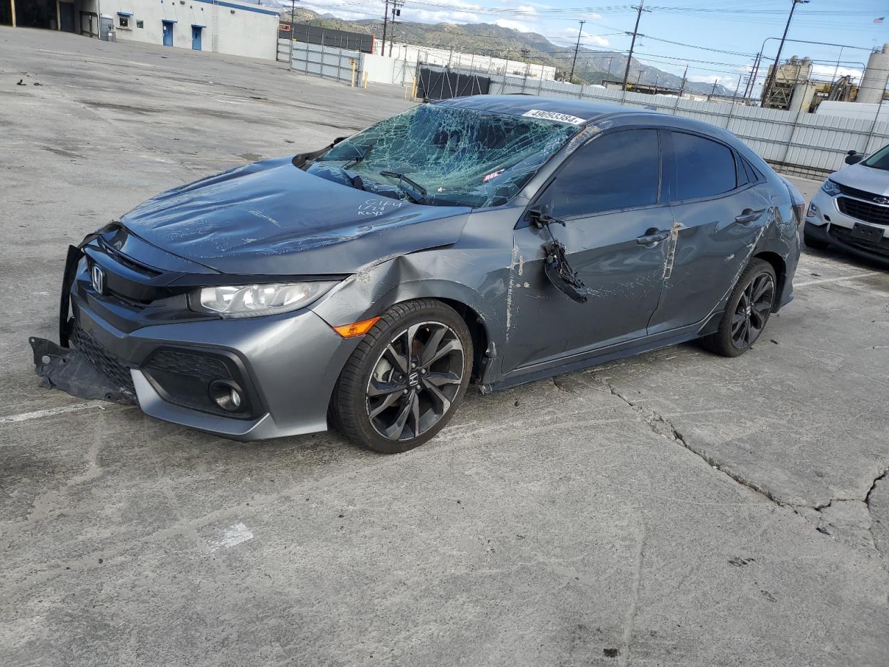 SHHFK7H47KU423827 2019 Honda Civic Sport