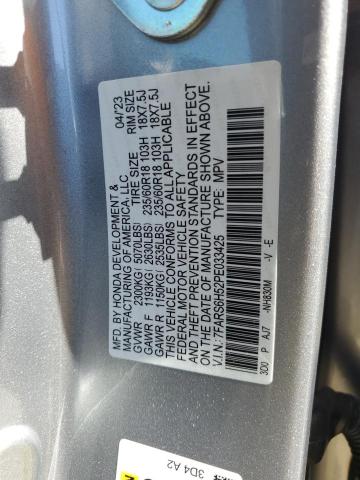 2023 HONDA CR-V SPORT - 7FARS6H52PE033425