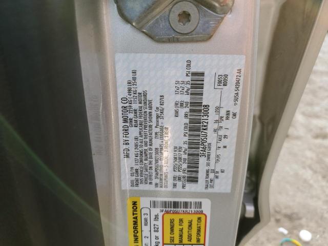 3FA6P0SU7KR213008 2019 FORD FUSION - Image 13