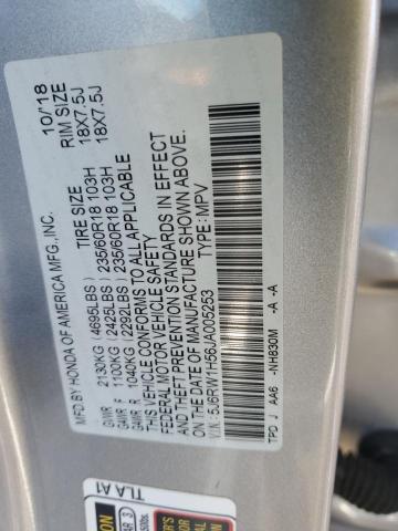 5J6RW1H56JA005253 2018 Honda Cr-V Ex