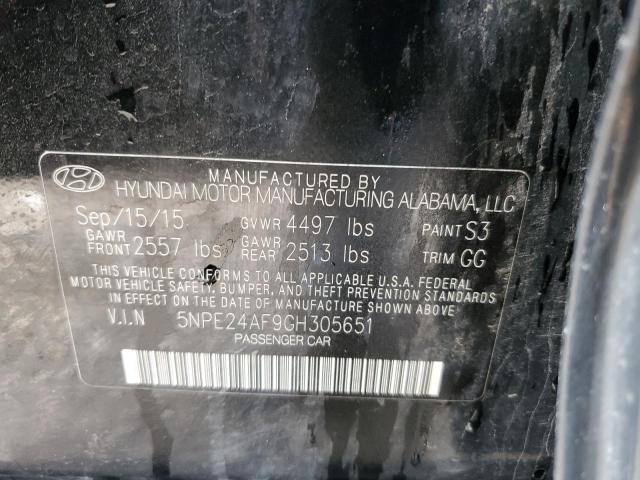 5NPE24AF9GH305651 2016 Hyundai Sonata Se