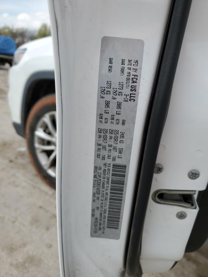 1C4PJMCB3KD162538 2019 Jeep Cherokee Latitude