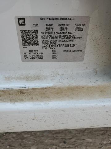 2023 CHEVROLET 2500 1GC1YNEY6PF186515