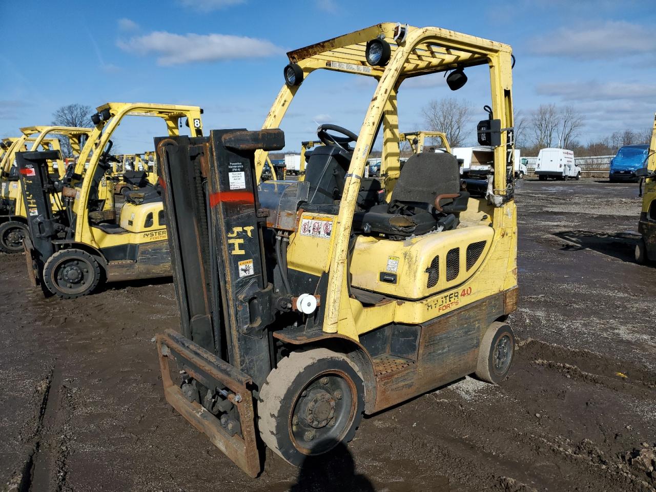 Lot #3242791952 2007 HYST FORKLIFT
