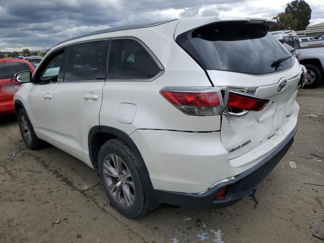 VIN 5TDJKRFH0ES024108 2014 Toyota Highlander, Xle no.2