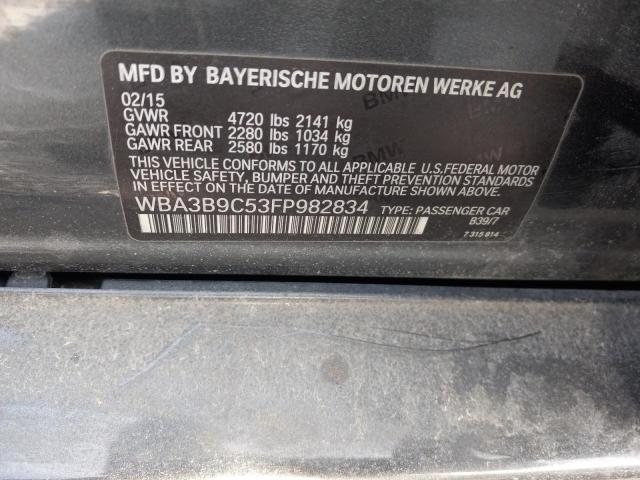 2015 BMW 335 XI - WBA3B9C53FP982834