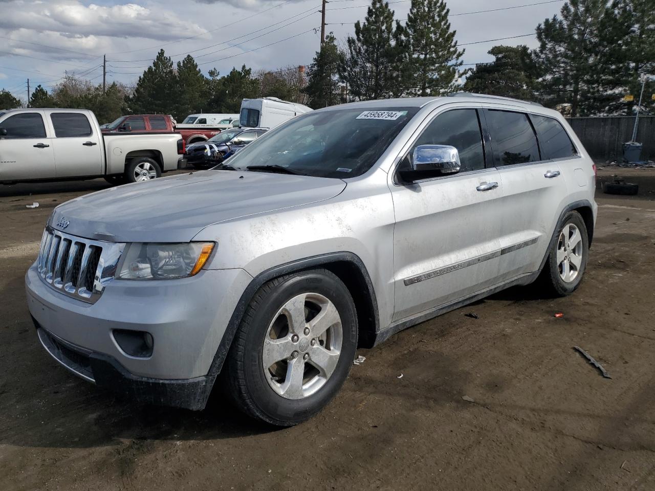 2012 Jeep Grand Cherokee Overland vin: 1C4RJFCT7CC299129