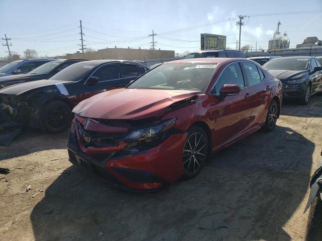 VIN 4T1G11BK9NU070205 2022 Toyota Camry, SE no.1