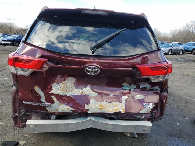 VIN 5TDJZRFH5KS966985 2019 Toyota Highlander, SE no.6