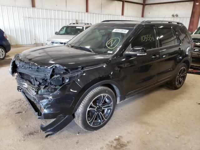 Lot #2455191372 2015 FORD EXPLORER S salvage car