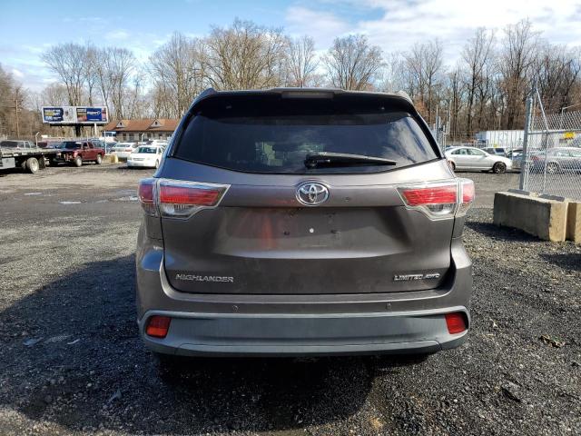 VIN 5TDDKRFH0ES023201 2014 Toyota Highlander, Limited no.6