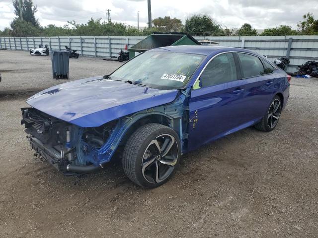 Lot #2489802893 2022 HONDA ACCORD SPO salvage car