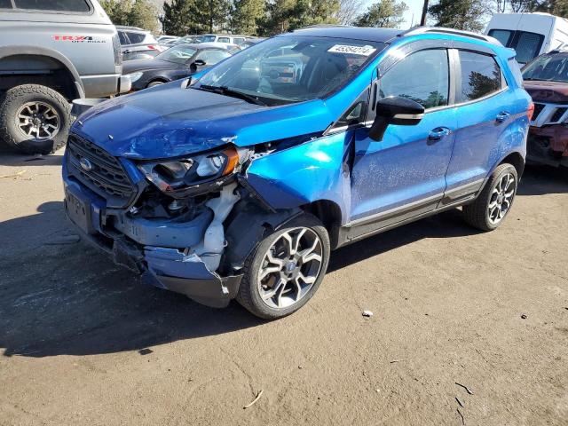 Lot #2469234674 2019 FORD ECOSPORT S salvage car