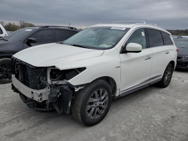 Lot #2429224473 2014 INFINITI QX60 HYBRI salvage car