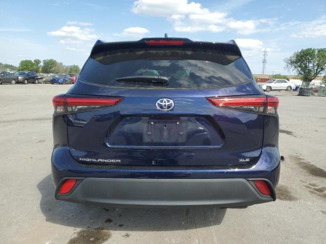 VIN 5TDHZRAH5MS524409 2021 Toyota Highlander, Xle no.6