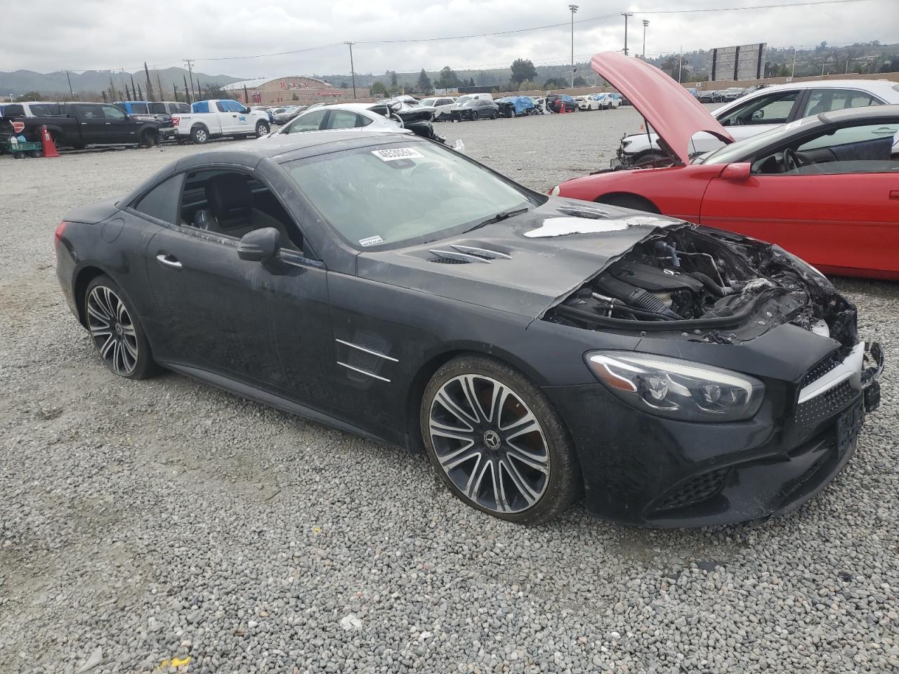 2018 Mercedes-Benz Sl 450 vin: WDDJK6GA5JF052647