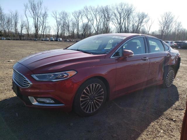 Lot #2522177797 2017 FORD FUSION SE salvage car