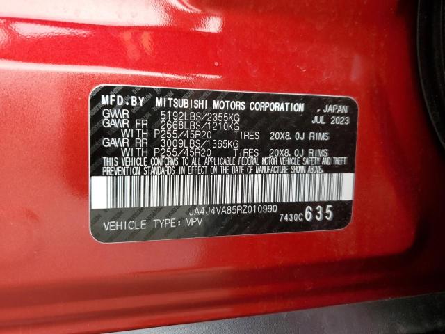 2024 Mitsubishi Outlander Se VIN: JA4J4VA85RZ010990 Lot: 47951404