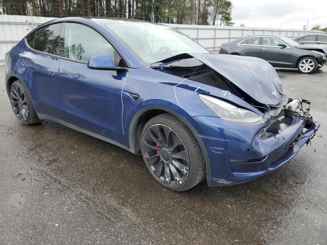  TESLA MODEL Y 2022 Синій