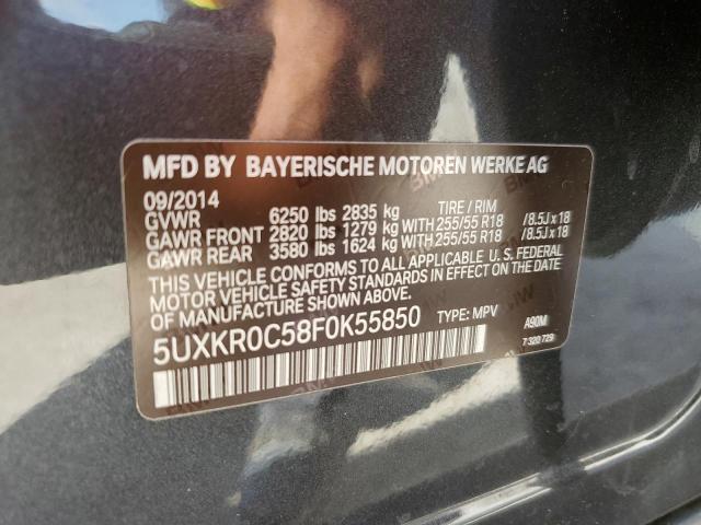 VIN 5UXKR0C58F0K55850 2015 BMW X5, Xdrive35I no.13