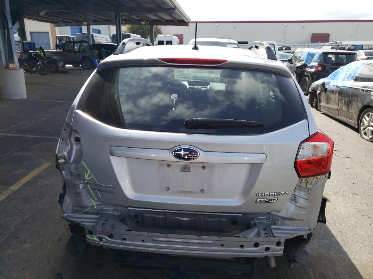 2012 Subaru Impreza Sport Premium vin: JF1GPAL67CH243008