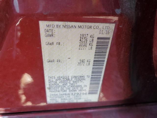 2016 NISSAN ALTIMA 2.5 - 1N4AL3AP8GN329296