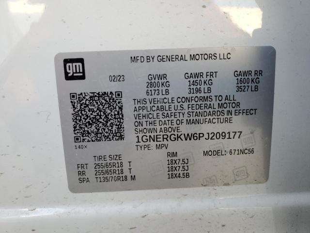 1GNERGKW6PJ209177 Chevrolet Traverse L 13