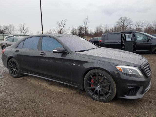  MERCEDES-BENZ S-CLASS 2015 Чорний