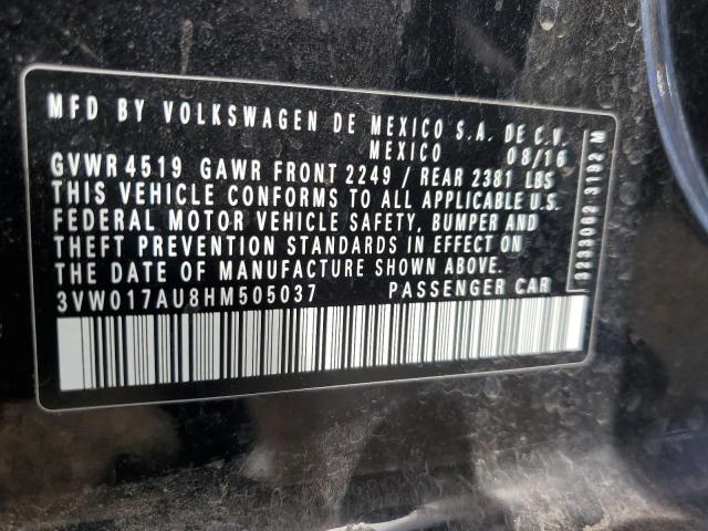 2017 VOLKSWAGEN GOLF SPORT - 3VW017AU8HM505037