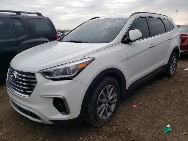 Lot #2443357699 2017 HYUNDAI SANTA FE S salvage car