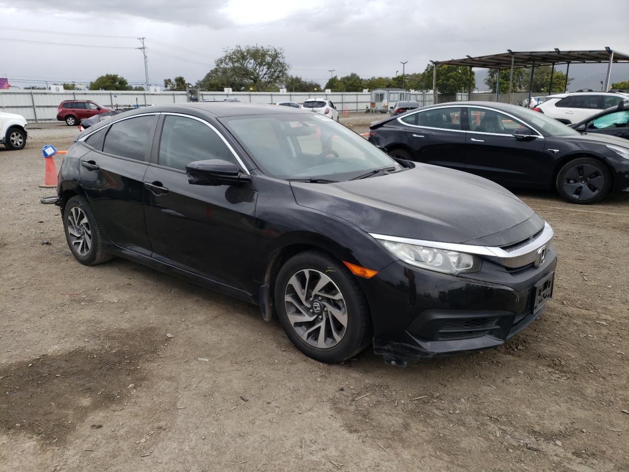 2018 Honda Civic Ex vin: 2HGFC2F71JH607864