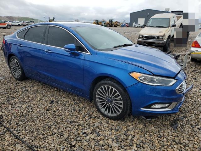 Lot #2443675768 2017 FORD FUSION SE salvage car