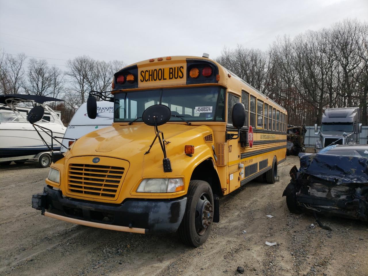 1BAKDCPH19F263371 2009 Blue Bird School Bus / Transit Bus