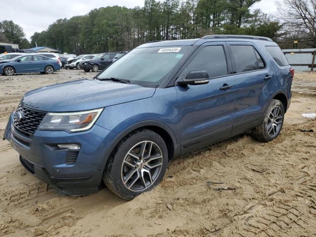 Lot #2390206039 2019 FORD EXPLORER S salvage car