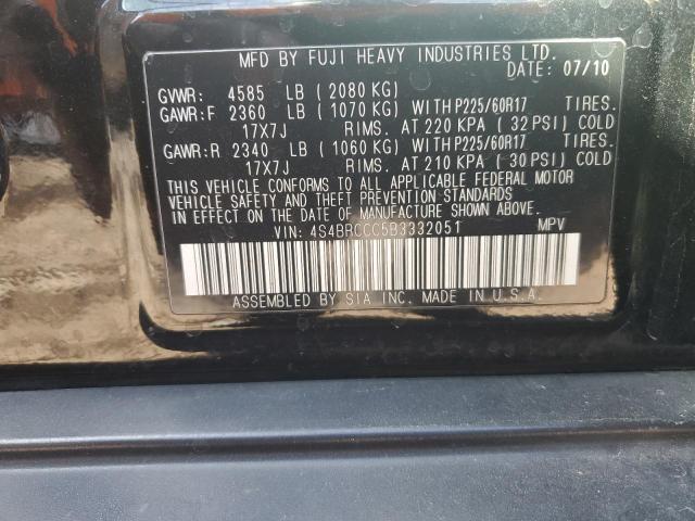 2011 Subaru Outback 2.5I Premium VIN: 4S4BRCCC5B3332051 Lot: 45642554