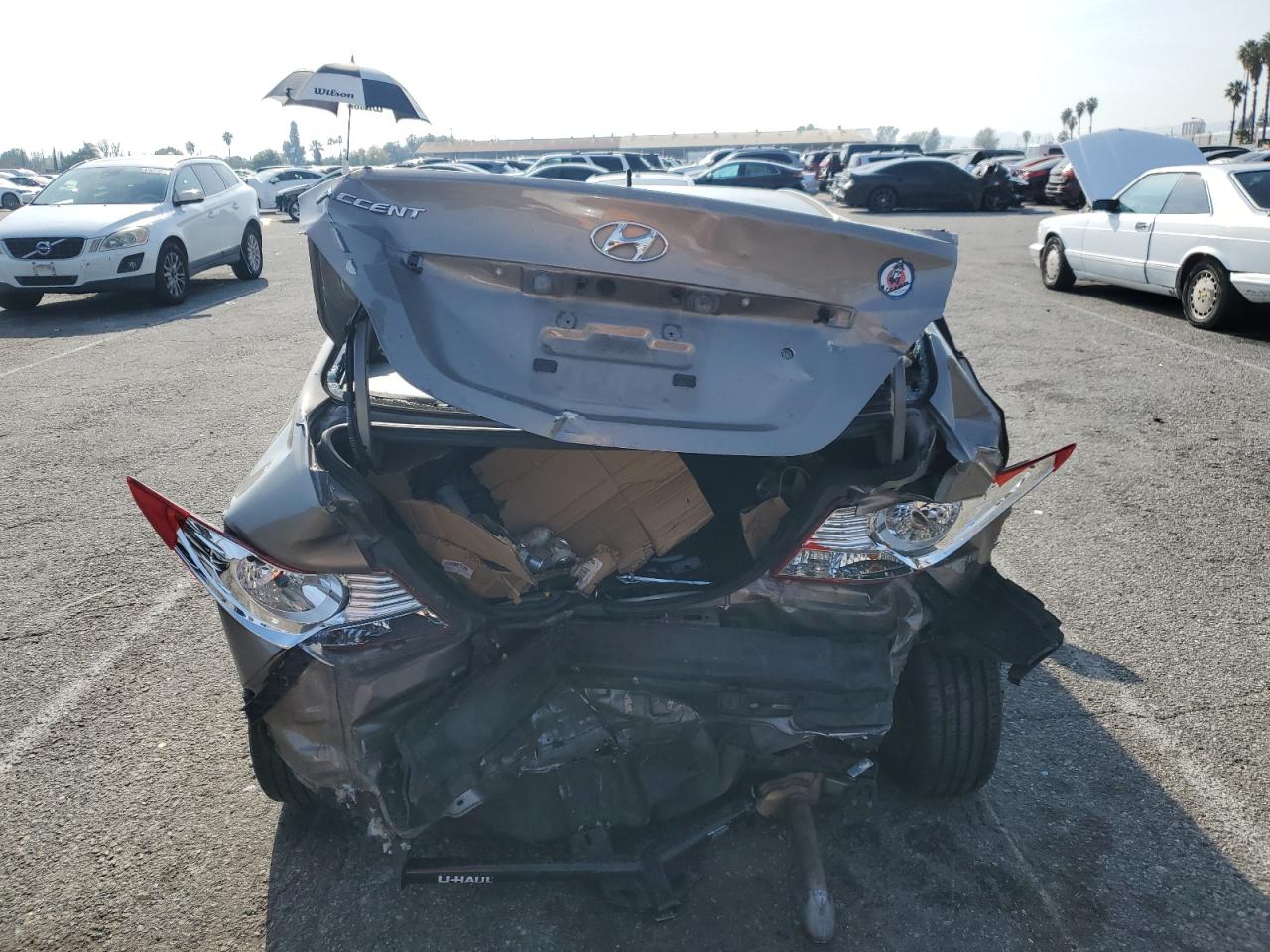 KMHCU4AE4EU647998 2014 Hyundai Accent Gls