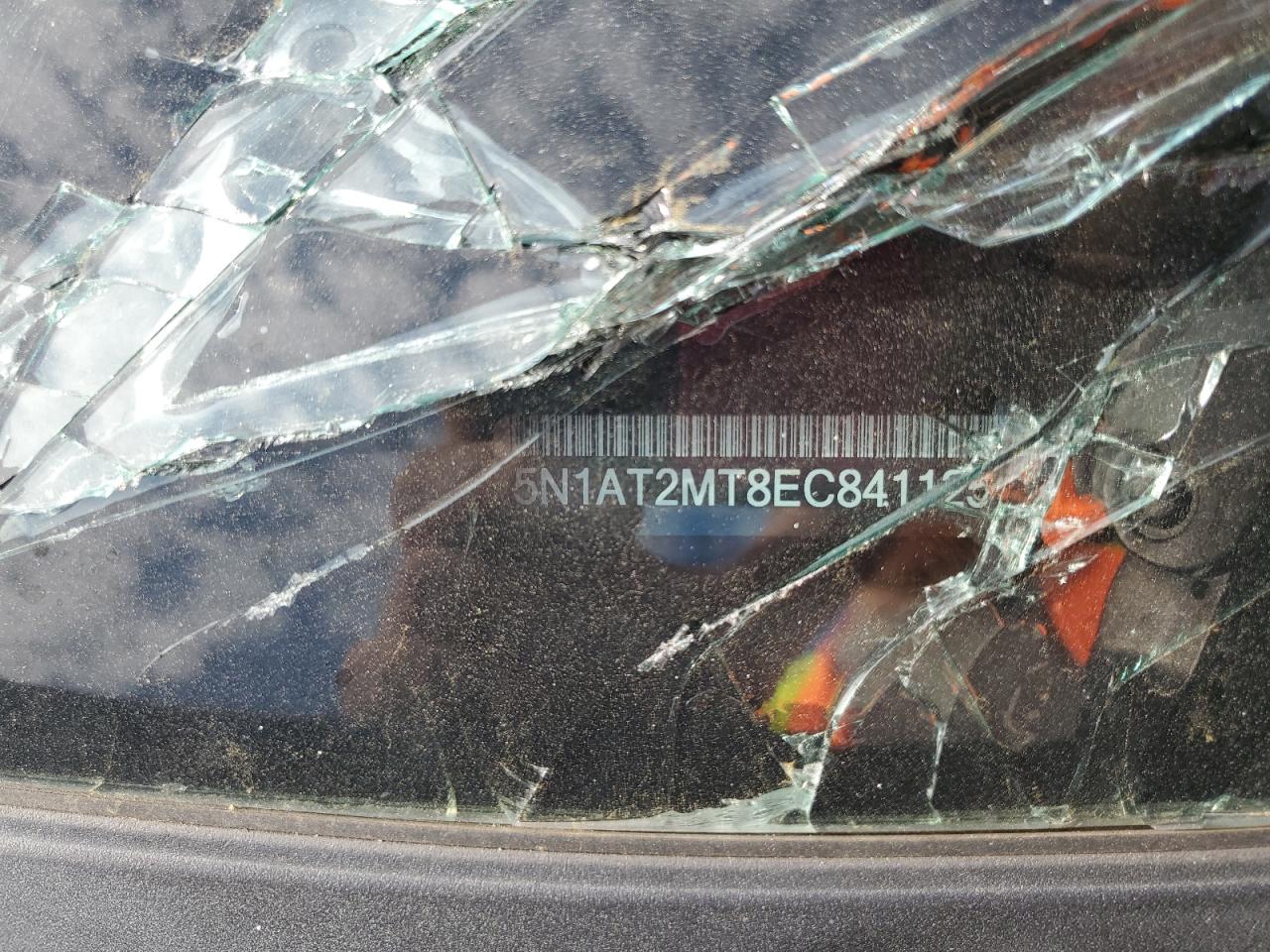 5N1AT2MT8EC841125 2014 Nissan Rogue S