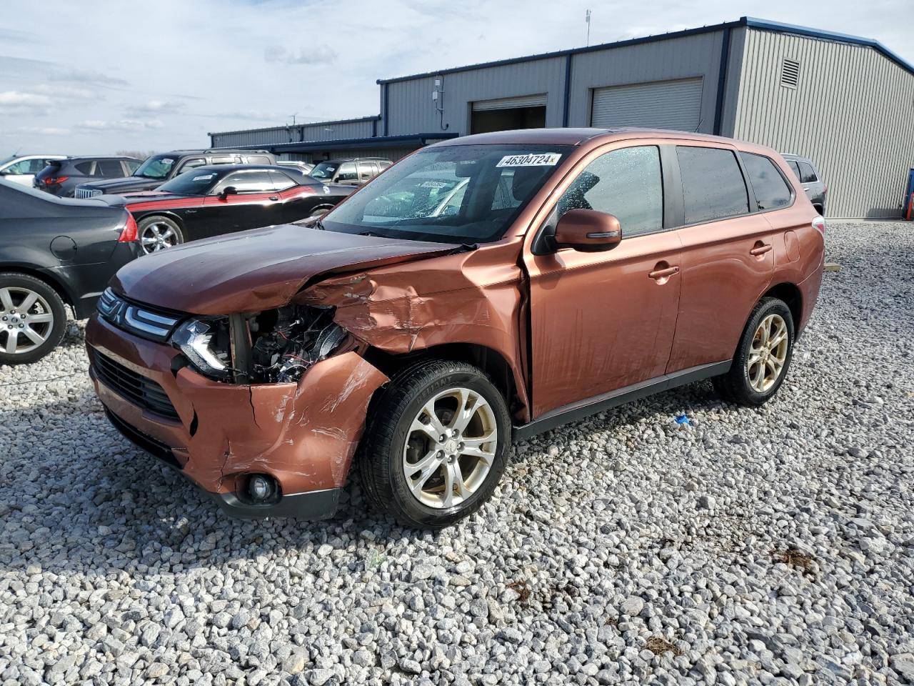 Lot #2485250777 2014 MITSUBISHI OUTLANDER