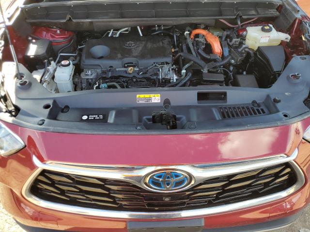 VIN 5TDEBRCH7MS015832 2021 Toyota Highlander, Hybri... no.12