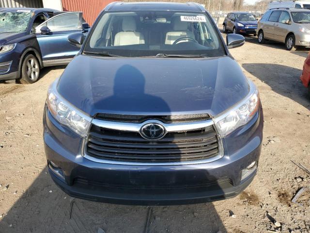 VIN 5TDDKRFH3ES036704 2014 Toyota Highlander, Limited no.5