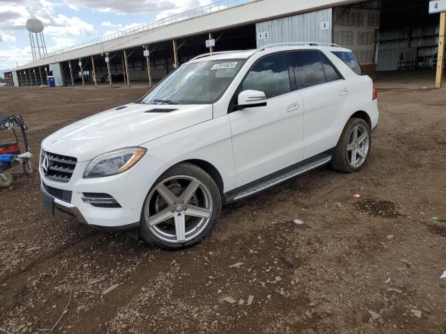 Lot #2438662464 2015 MERCEDES-BENZ ML 350 4MA salvage car