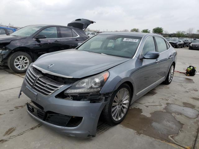 Lot #2492222163 2015 HYUNDAI EQUUS SIGN salvage car