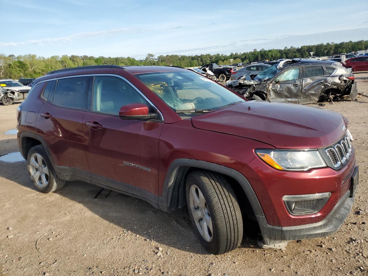 3C4NJCBB0MT549001 2021 Jeep Compass Latitude