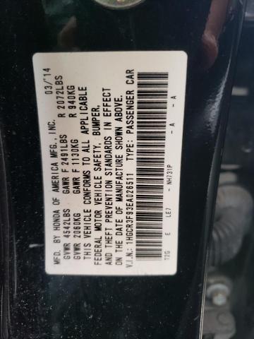 VIN 1HGCR3F93EA026511 2014 Honda Accord, Touring no.12