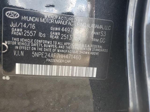 2017 HYUNDAI SONATA SE - 5NPE24AF7HH471460