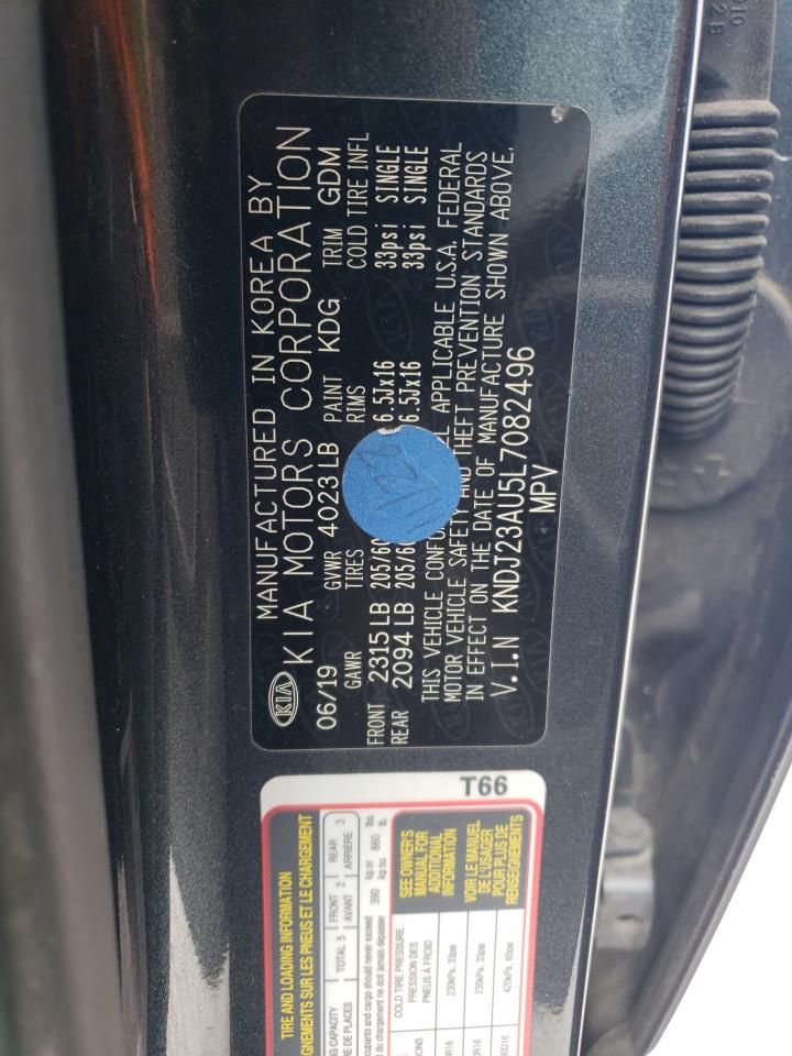 KNDJ23AU5L7082496 2020 Kia Soul Lx