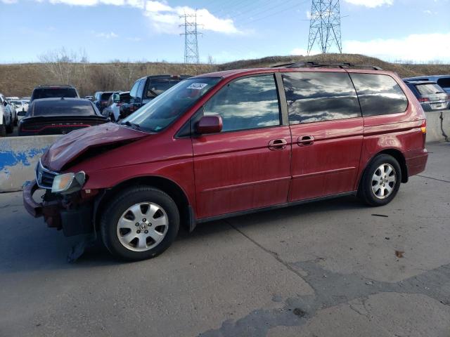 Lot #2502276287 2002 HONDA ODYSSEY EX salvage car