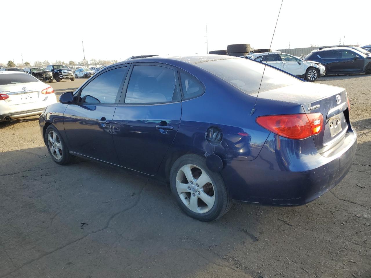 KMHDU46D27U113793 2007 Hyundai Elantra Gls