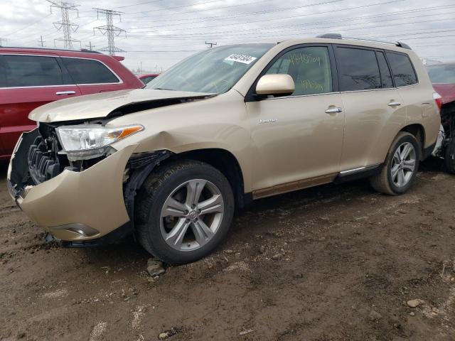 Lot #2473581149 2013 TOYOTA HIGHLANDER salvage car