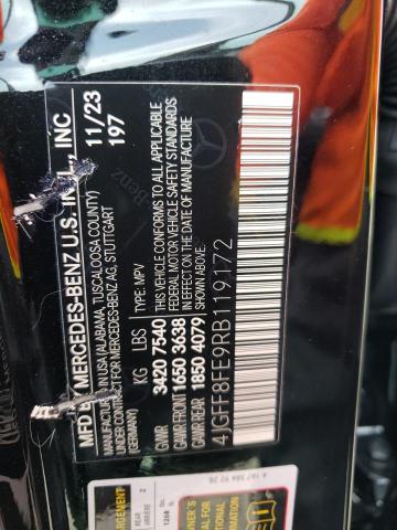 2024 MERCEDES-BENZ GLS 580 4M - 4JGFF8FE9RB119172